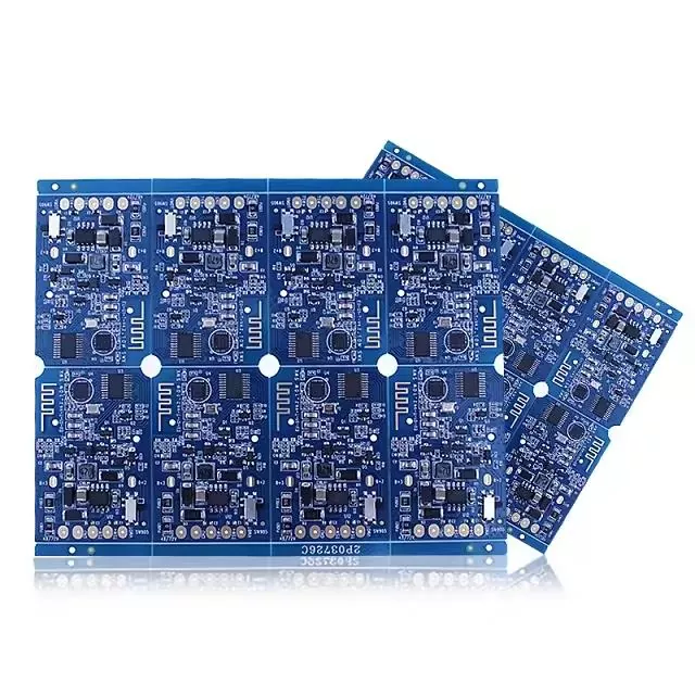 Vad är tillämpningsområdet för BGA Gold Finger Blue Solder Mask PCB?